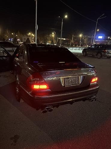 e60 m5: Mercedes-Benz E-класс AMG: 2003 г., 5 л, Седан — 4