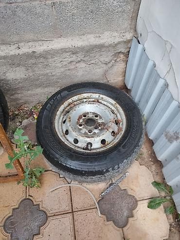 Колеса в сборе 195 / 70 / R 15, Лето, Б/у, Запаска, Легковые, Железные, отверстий - 5 — 1