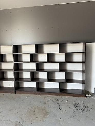 мебельные материалы: Стеллажи модульные для магазина/офиса - Конфигурация: две секции — 1