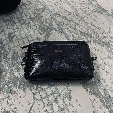 шарф шелковый: Барсетка, Butun, Материал: Натуральная кожа, Застежка на молнии, Новый — 3