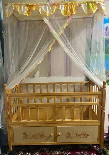 Столы: Детские односпальные кровати — 1