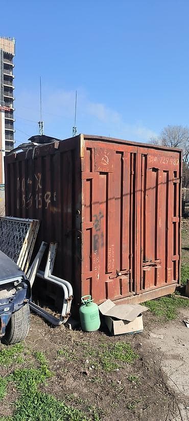контейнер без место: Металлический контейнер-склад (блок-бокс) из толстой стали. - — 2