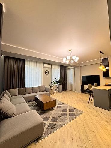 3 бөлмө, 82 м², Элитка, 3 кабат, Дизайнердик ремонт