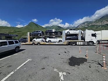 Автовоз-прицеп для перевозки автомобилей - Двухъярусный