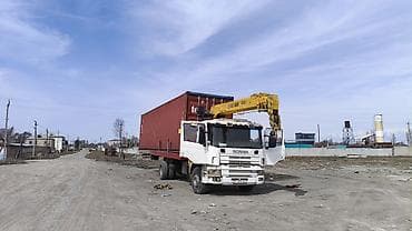 глф 2: Сатылат срочно срочно - Бортовой грузовик Scania с крановой — 1