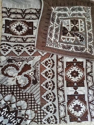 Покрывало для кровати, Б/у, Все сезоны