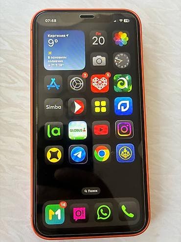 редми нот 11 с: IPhone Xr, Б/у, 128 ГБ, Оранжевый, 100 % — 2