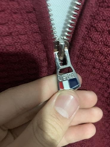 Свитера: Мужская вязаная кофта/кардиган на молнии USPA СОСТОЯНИЕ ИДЕАЛЬНОЕ — 4