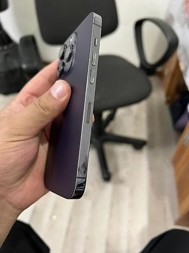 диспи: IPhone 14 Pro, 256 ГБ, Deep Purple, 97 % — 2
