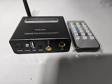 аудио адаптер: Цифро аналоговый конвертер. С Bluetooth, usb, mp3 и пультом — 2