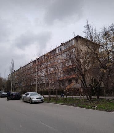 токмок квартира дом: 3 бөлмө, 47 кв. м, Жеке план, 5 кабат, Косметикалык ремонт — 1