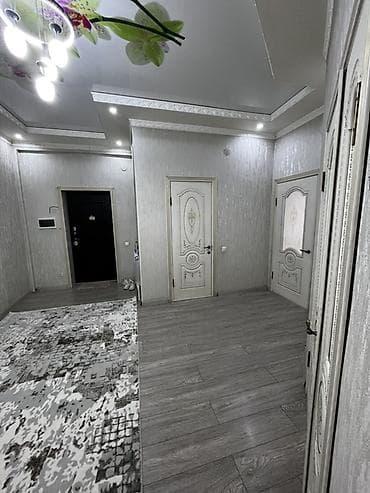 ошский рынок пол дом: 2 комнаты, 85 м², Элитка, 11 этаж, Евроремонт — 9