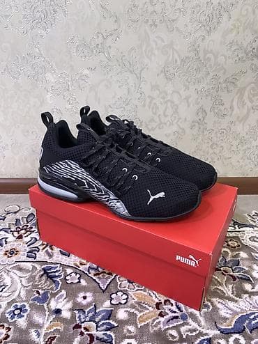 Мужские кроссовки, 43, Puma, Новый, цвет - Черный, Самовывоз, Платная доставка