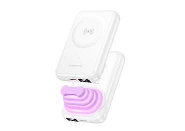 повербанк для авто: Power Bank BOROFONE BJ83 Ocean 22.5W PD20W — магнитный внешний — 2