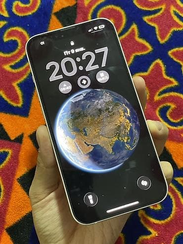 apple 13: IPhone 13, Б/у, 128 ГБ, Розовый, Чехол, Защитное стекло, 80 % — 2