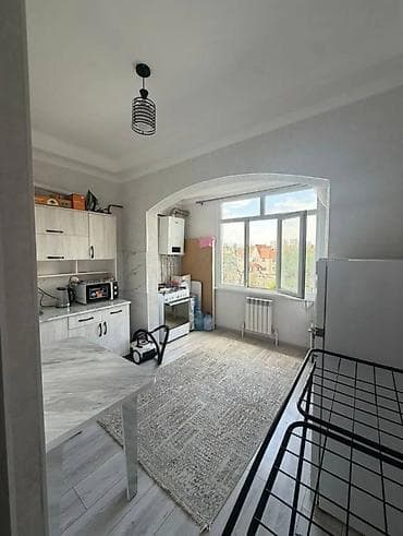 1 комната, 45 м², Ак-Кеме 106 серия улучшенная, 4 этаж, Евроремонт