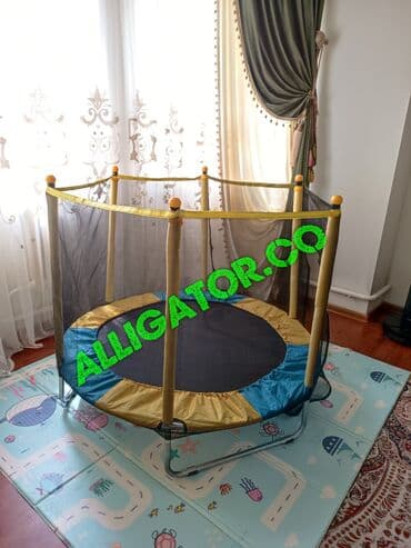 купить детский батут бу: Батут Каркасный, Новый — 1