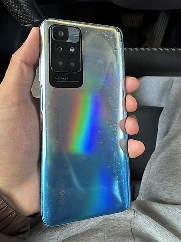 redmi 12про: Redmi, Redmi 10, Б/у, 128 ГБ, цвет - Голубой, 2 SIM — 4
