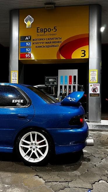 авто ру шины и диски б у: Subaru Impreza: 1997 г., 2 л, Механика, Бензин, Седан — 4
