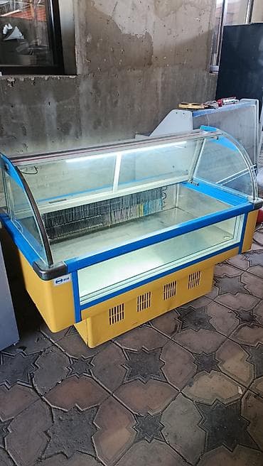 новый витринный холодильник: Продаю холодильник работает отлично для магазина молочных продуктов и — 2