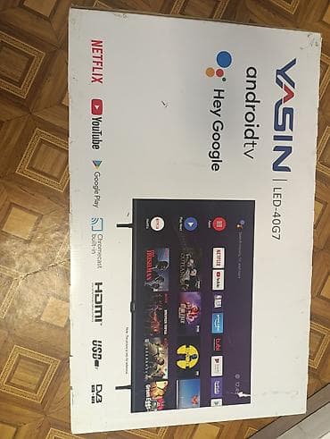 Телевизоры: Телевизор YASIN LED-40G7 - Диагональ: 40" - Разрешение Full HD — 1