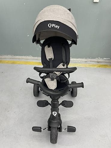 Балдар электр унаалары: 🚲 Продам детский велосипед-коляску QPlay Состояние отличное — 6