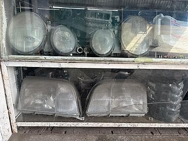 кабан: W140 кабан передняя оптика привозная — 1