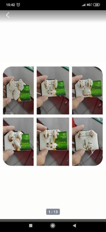 свадебные наборы ручной: Набор украшений, Проба 925, Женские, Новый — 1