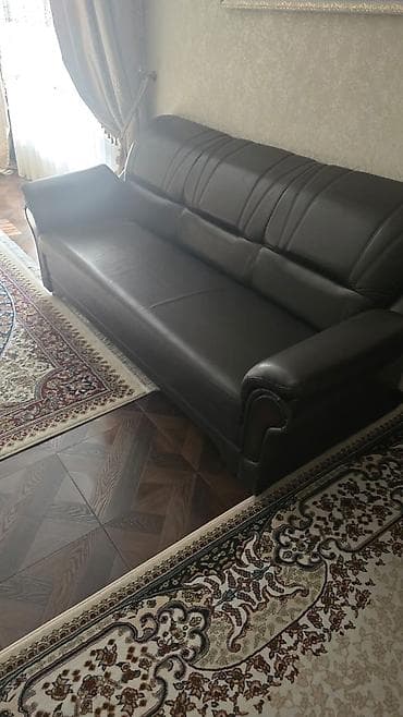 диван офисный купить: Прямой диван, Б/у — 2