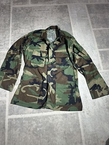 брюки лосины с: Камуфляжный костюм (куртка + брюки) в расцветке Woodland (американка) — 1