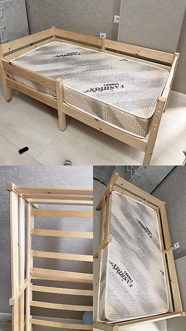 bunk bed: Продаем любимую детскую кроватку 140×70 см. Изготовлена из — 1