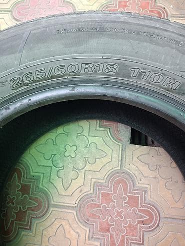 mg f: Летние шины 265/60 R18 110H - Размер: 265/60 R18 - Индекс — 3