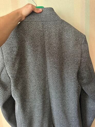 брендовая мужская одежда по низким ценам: Мужское пальто ZARA оригинал. Размер м — 2