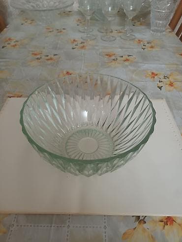 продаю разное: Продаю посуду, разное: ваза для фруктов bohemia чехословакия — 4