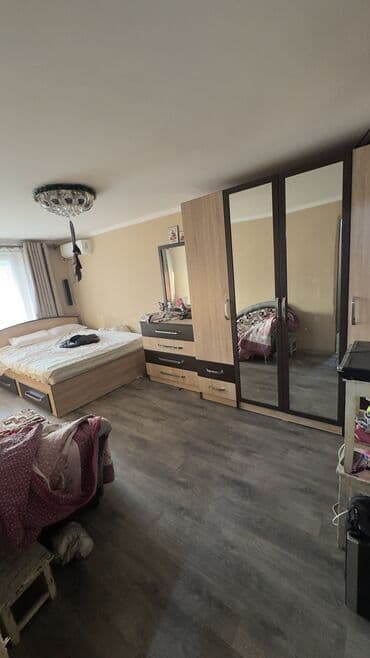 бишкек аренда квартира долгасрочный: 2 комнаты, Агентство недвижимости, Без подселения, С мебелью частично — 1