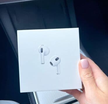 recrsi airpods: Вкладыши, Apple, Новый, Беспроводные (Bluetooth), Классические — 1