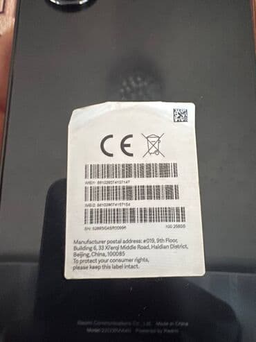 телефон редми ноте 9: Redmi, Redmi Note 13, Колдонулган, 256 ГБ, түсү - Кара, 2 SIM — 1