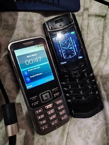 Vertu Aster, Б/у, цвет - Черный, 2 SIM