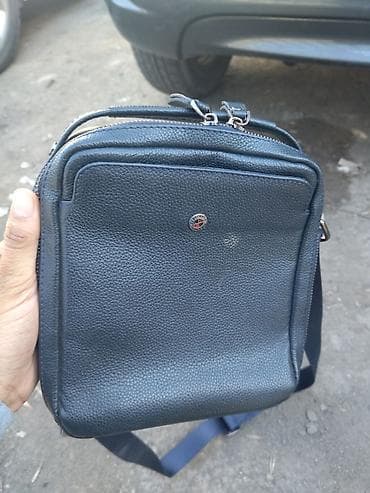 samsung galaxy note 21: Мужская сумка через плечо (барсетка) - Материал: фактурная — 1