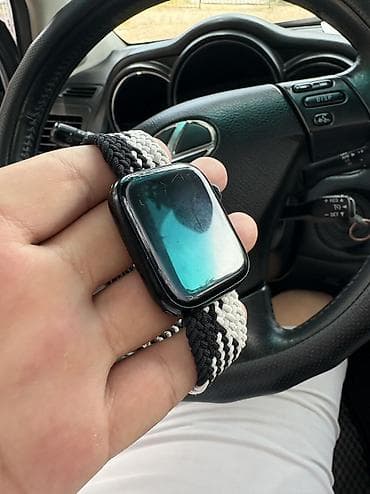 Смарт-часы: Apple Watch 9 Размер 45 Темно синие По экрану пару царапок — 1