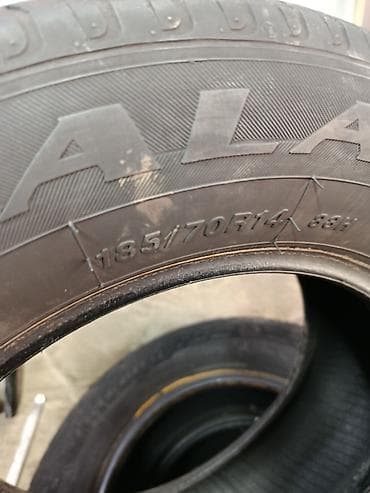 Шины: Шины 185 / 70 / R 14, Лето, Б/у, Комплект, Легковые, Япония — 4