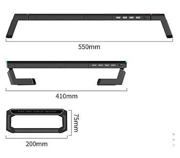 hub macbook: Подставка для монитора KM50 - Назначение: эргономичный подиум — 4