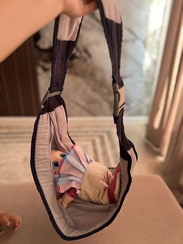 кросс боди: Очень удобный и легкий Слинг-переноска через плечо для малыша - Тип — 4