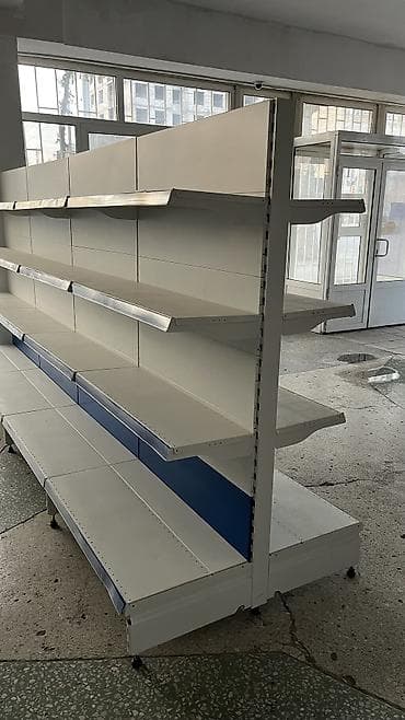 гатовый бизнес: Торговые стеллажи островного типа для магазина - Конструкция — 2