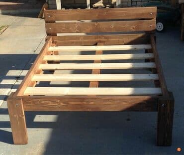 двухъярусные кровати для взрослых в бишкеке: Двуспальная кровать, Новый, Без матраса, В рассрочку, длина - 200 см — 5