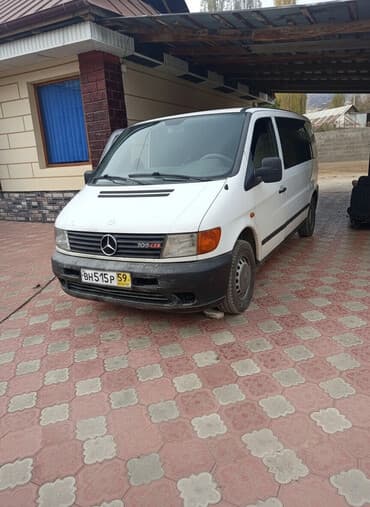 шины на машину: Mercedes-Benz Vito: 2000 г., Механика, Дизель, Бус — 1