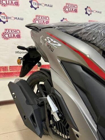 электронные мотоциклы: Тип скутера 150 куб. см, Бензин, Новый — 7