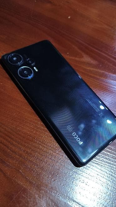 jack e4: Poco F5, Б/у, 256 ГБ, цвет - Черный, 2 SIM — 3
