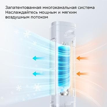 arctic air ultra: Башенный климатический вентилятор-охладитель Midea Воздухоохладитель — 4
