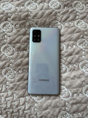 samsung galaxy tab 4 sm t531: Samsung Galaxy A71, Б/у, 128 ГБ, цвет - Белый, 1 SIM, 2 SIM, eSIM — 1